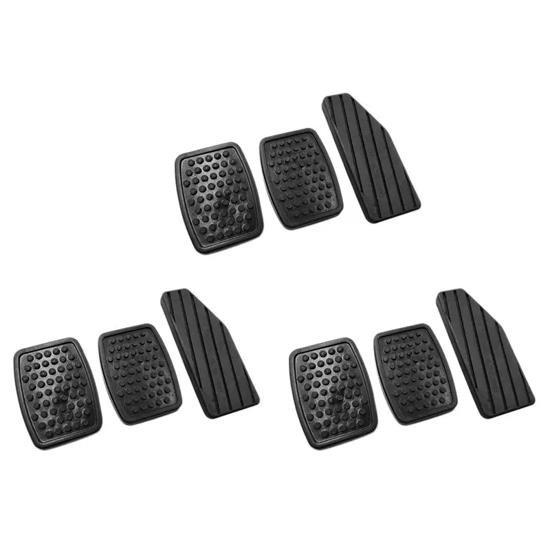 9PCS Car Accelerator Clutch Brake Pedal Rubber Pad Pedal Cover Kit For Swift 49451-60B00