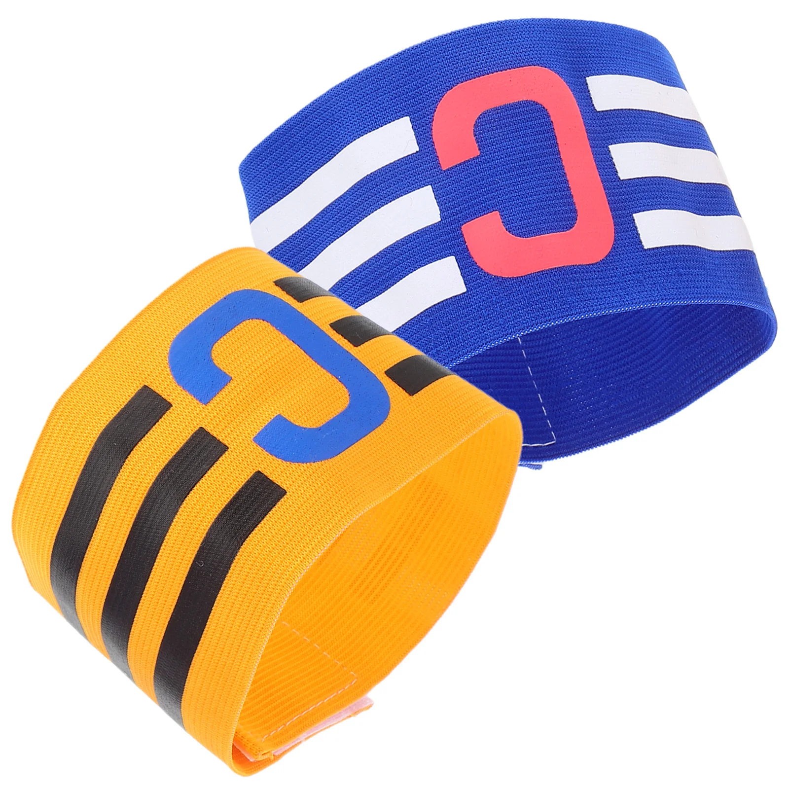 

Football Durable Colorful Team Sports Captain Arm Band For Football Captain Band Men Soccer Armband Women Blue Yellow