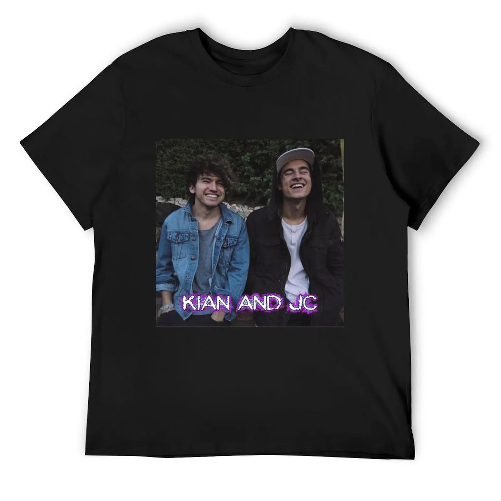 

kian and jc T-Shirt anime tshirt cotton man t-shirts plain Clothing oversized t shirt men