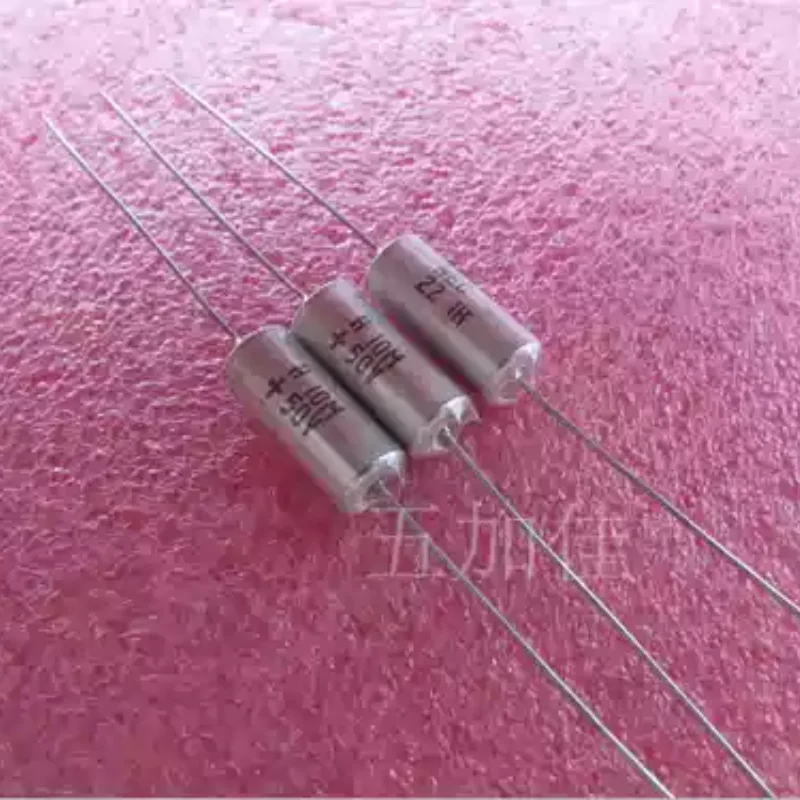 CS02H100M-1 10M50V 50V10UF 20% Japanese metal shell axial tantalum capacitor