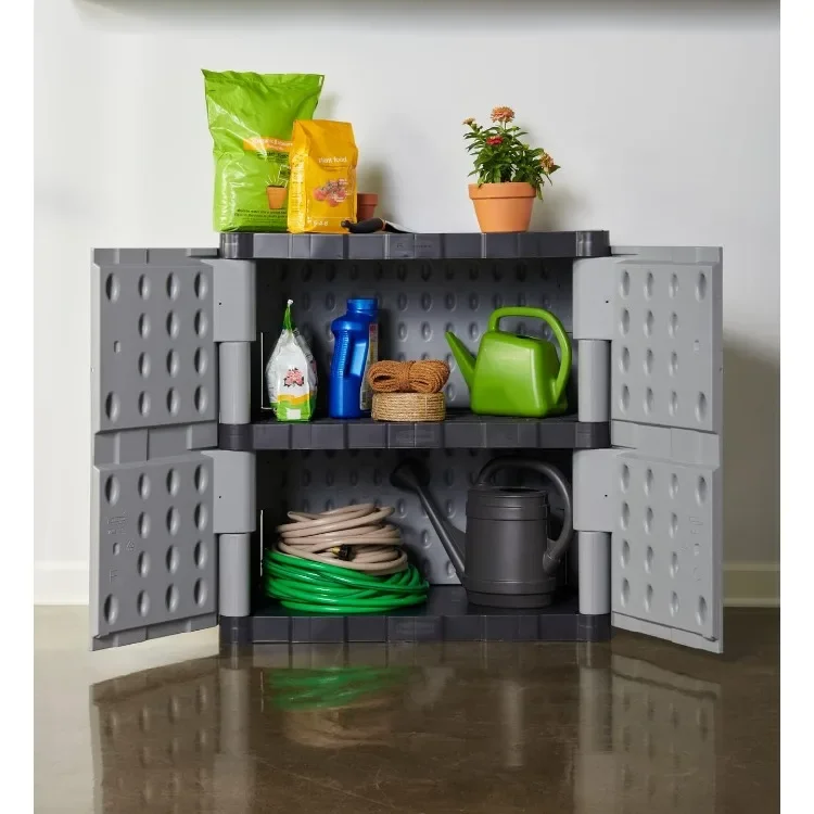 Tool Freestanding Storage Cabinet with Doors, 18