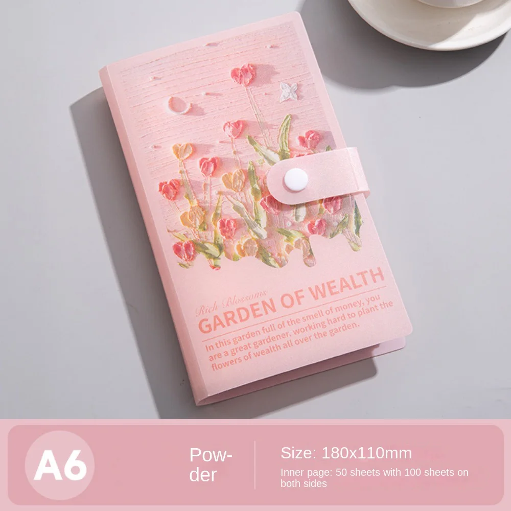 Risparmia denaro 100 buste Sfida di risparmio di denaro Pittura a olio Mini raccoglitore riutilizzabile Sfida di risparmio Impermeabile