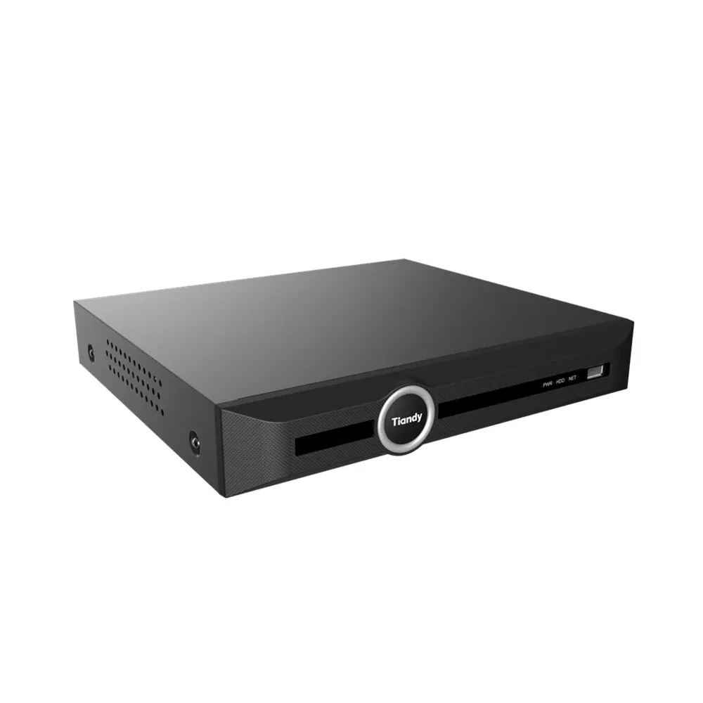 Tiandy NVR TC-R3210 10CH & TC-R3220 20CH & TC-R3232 32CH without POE  ports Max 8MP Resolution 4K Network Video Recorder