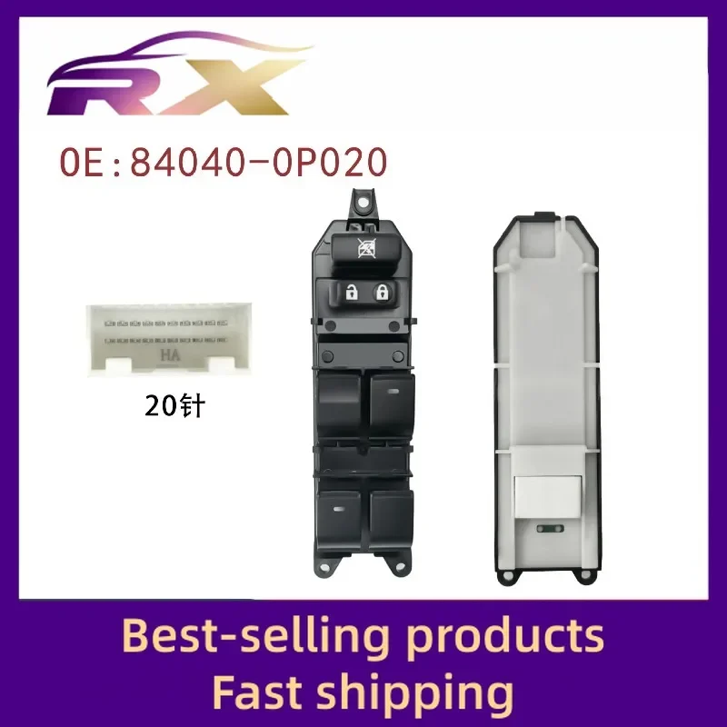 84040-0P020 Adapted to Crown/Ruizhi/Overbearing Electric Window Control Assembly Glass Lifter Switch