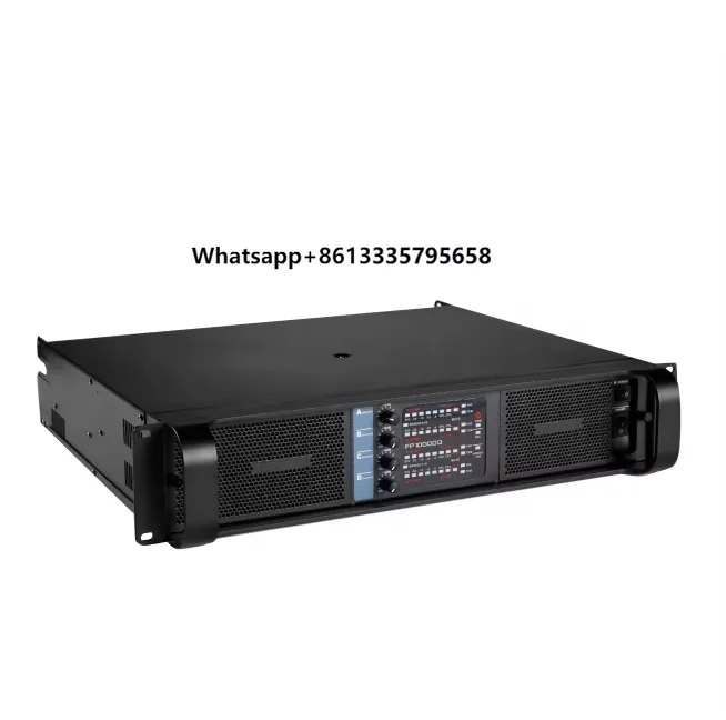 

FP10000 Audio Power Amplifier 4 Channels 4x1350W 10000 Watts for Live Show Professional Disco Dj Audio Speakers Subwoofers