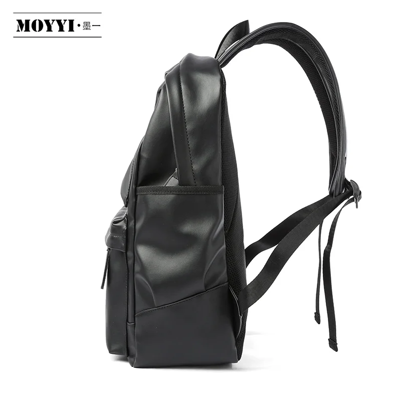 Luxury Brand Men Backpack Leather School Backpack Bag Fashion Waterproof Travel Bag Casual Leather Book bag Male Boy Mochila