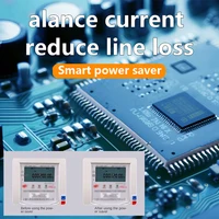 Pro Power Save Electricity Energy Saver 90V-250V Home Office Electricity Saving Box US/EU/UK Plug Stable Voltage Power Saver 6