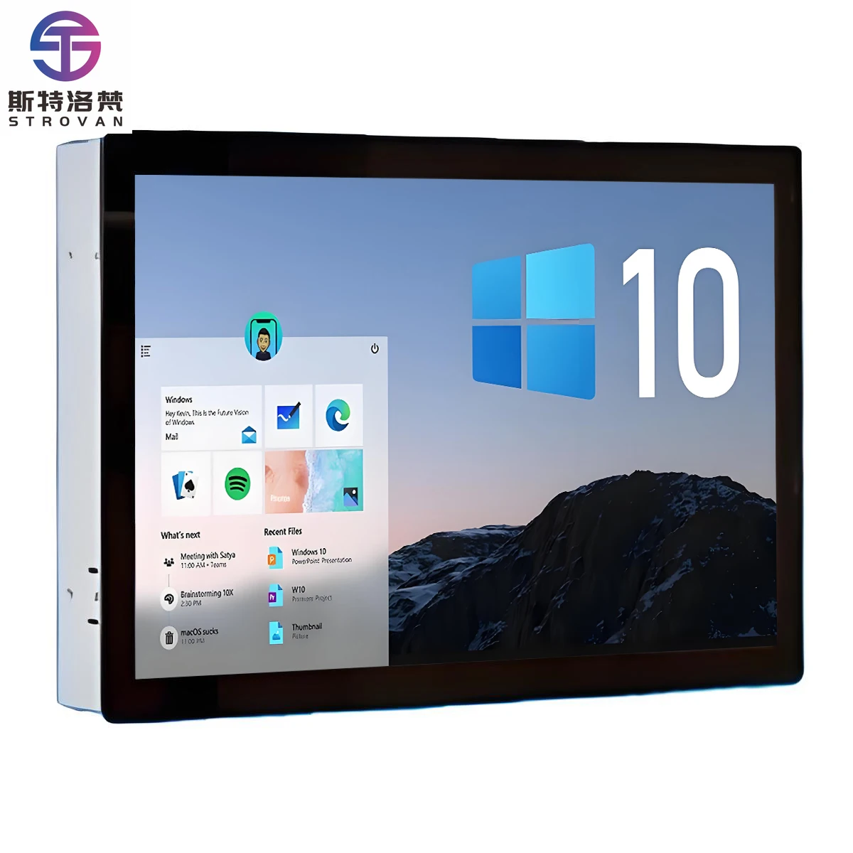 12.1 Inch New Capacitive LED/LCD Display Industrial Open Frame USB Serial DVI Interface Touch Screen  with Metal Case