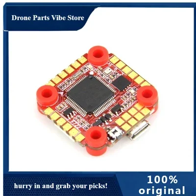 وحدة تحكم طيران APHGLRC Zeus F722 مع جيروسكوب 3-6S، معالج F7 STM32F745، مستشعر حركة MPU6000، شاشة عرض معلومات (OSD)، مع محول طاقة BEC 5 فولت/3 أمبير و8 فولت/1.5 أمبير لطائرات السباق بدون طيار DIY FPV
