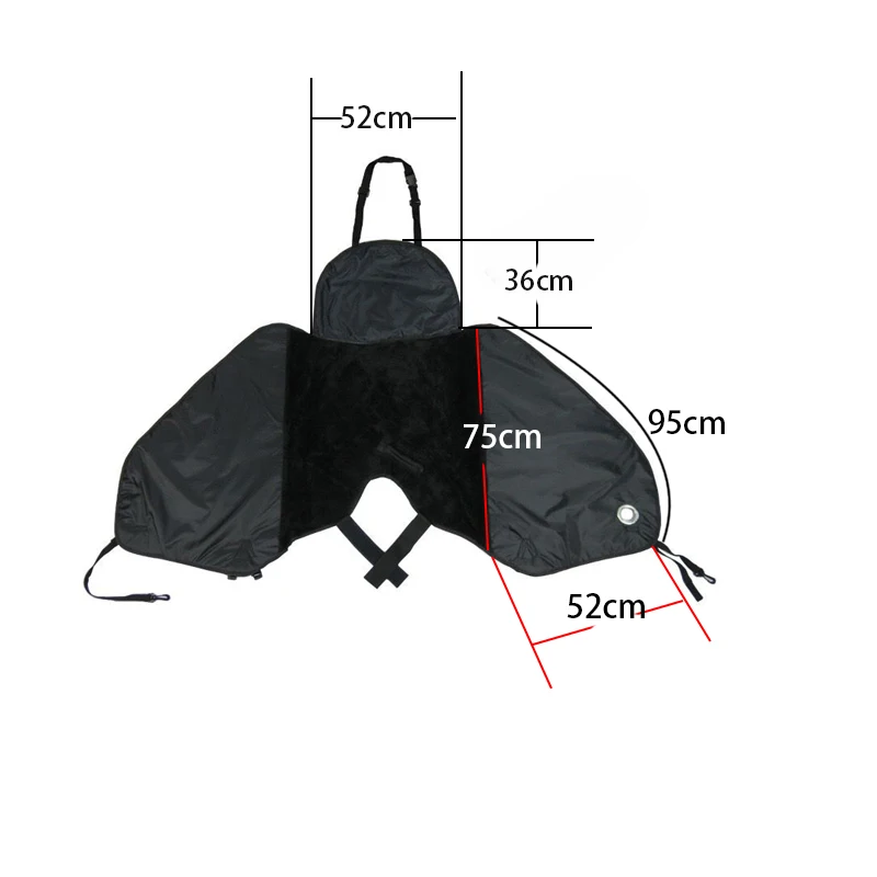 Joelho mais quente protetor perna capa para scooters motocicleta inverno colcha à prova de vento repelente água para honda para vespa