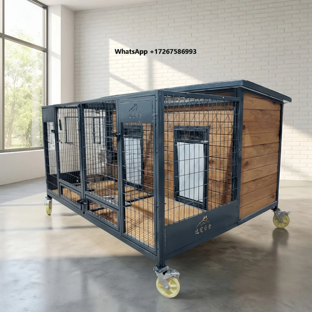 All Season Eco Friendly Outdoor Pet House Small Medium Large Sizes Weather Resistant Dog Kennel for Large Medium Small Dogs