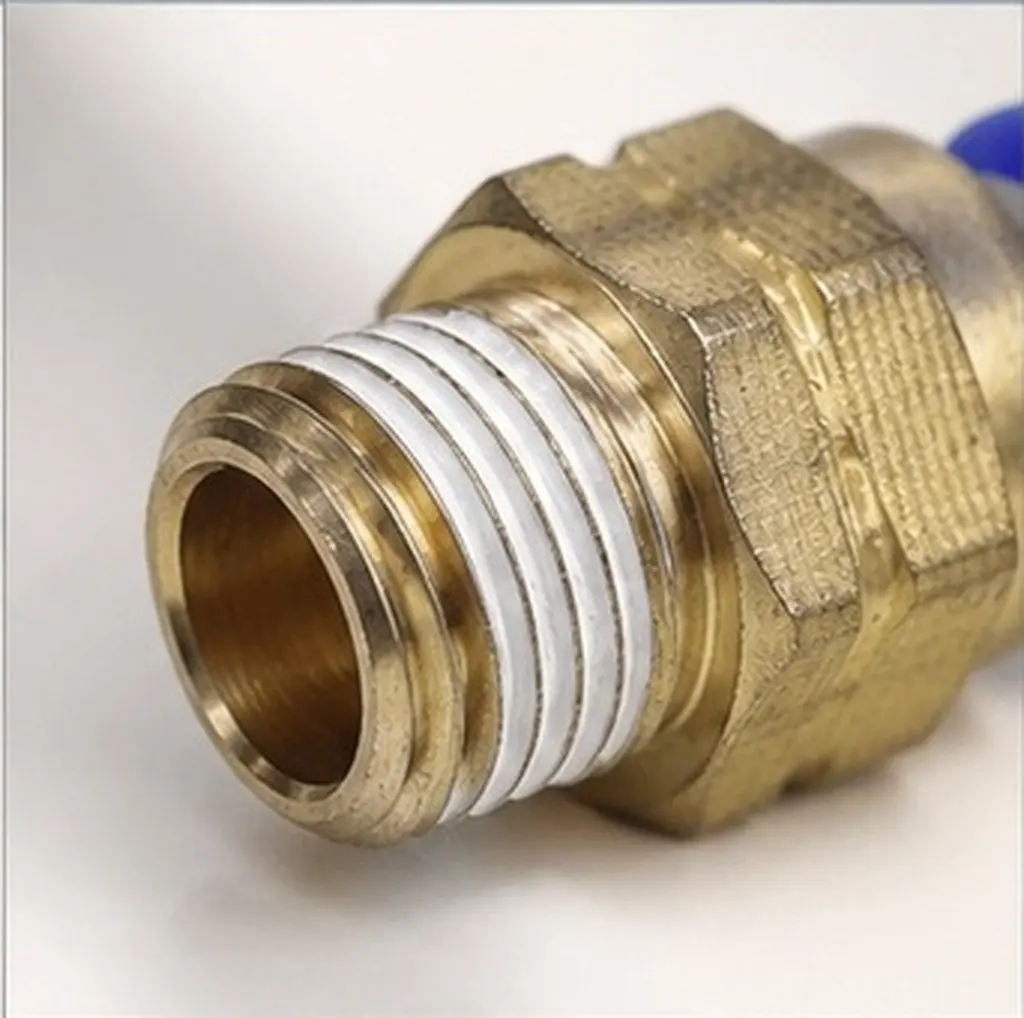 8Pcs Straight Pneumatic Push to Connect Fitting Quick Disconnect Air Hose Fitting Compact Design High Sealing Performance