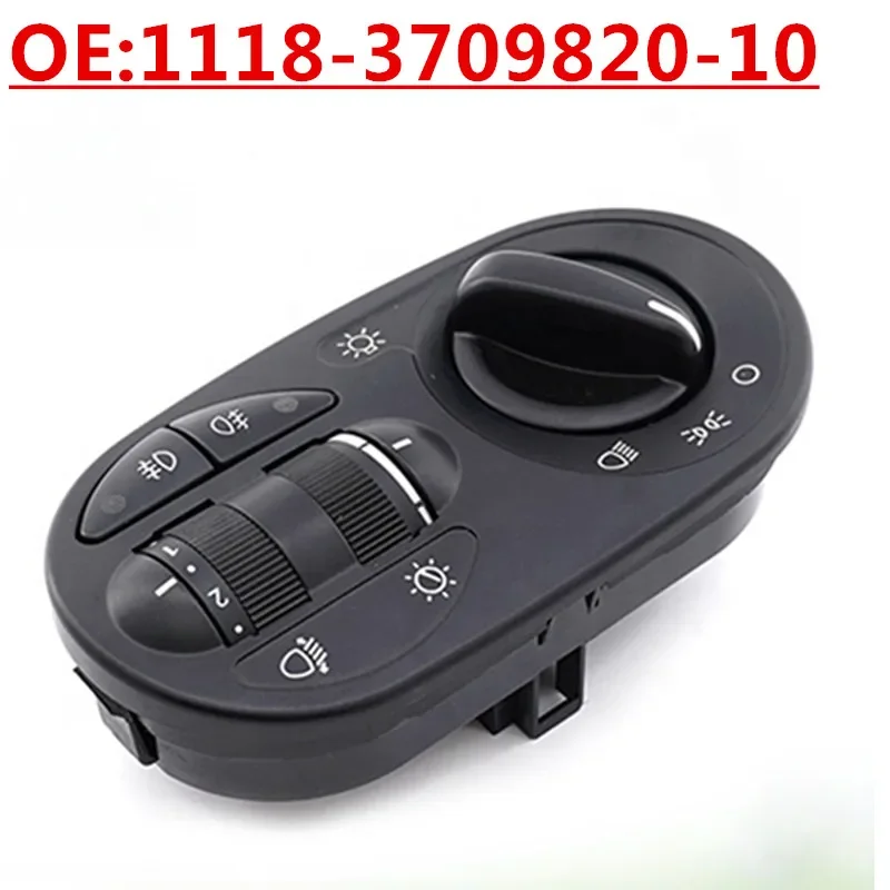 NEW:1118-3709820-10 Suitable For Lada Car Headlight Fog Light Switch Headlight Combination Switch