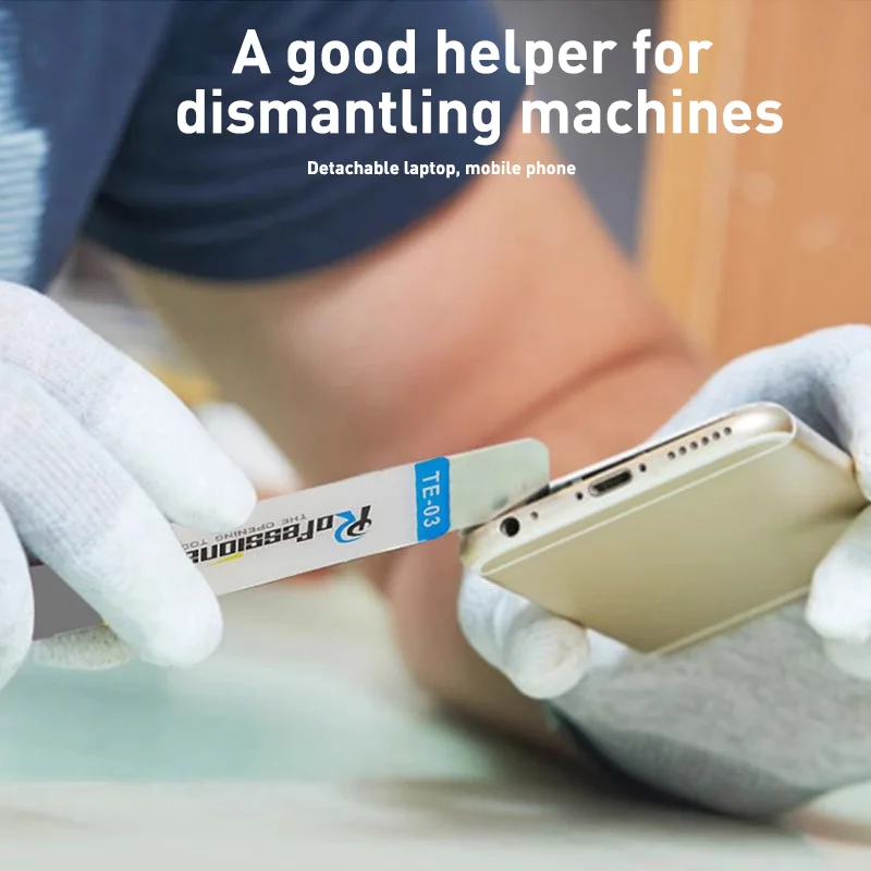 Utensili manuali professionali con leva in metallo Strumenti di apertura Piede di porco in acciaio flessibile per iPhone iPad iPod Riparazione dello smontaggio dello schermo del tablet del telefono