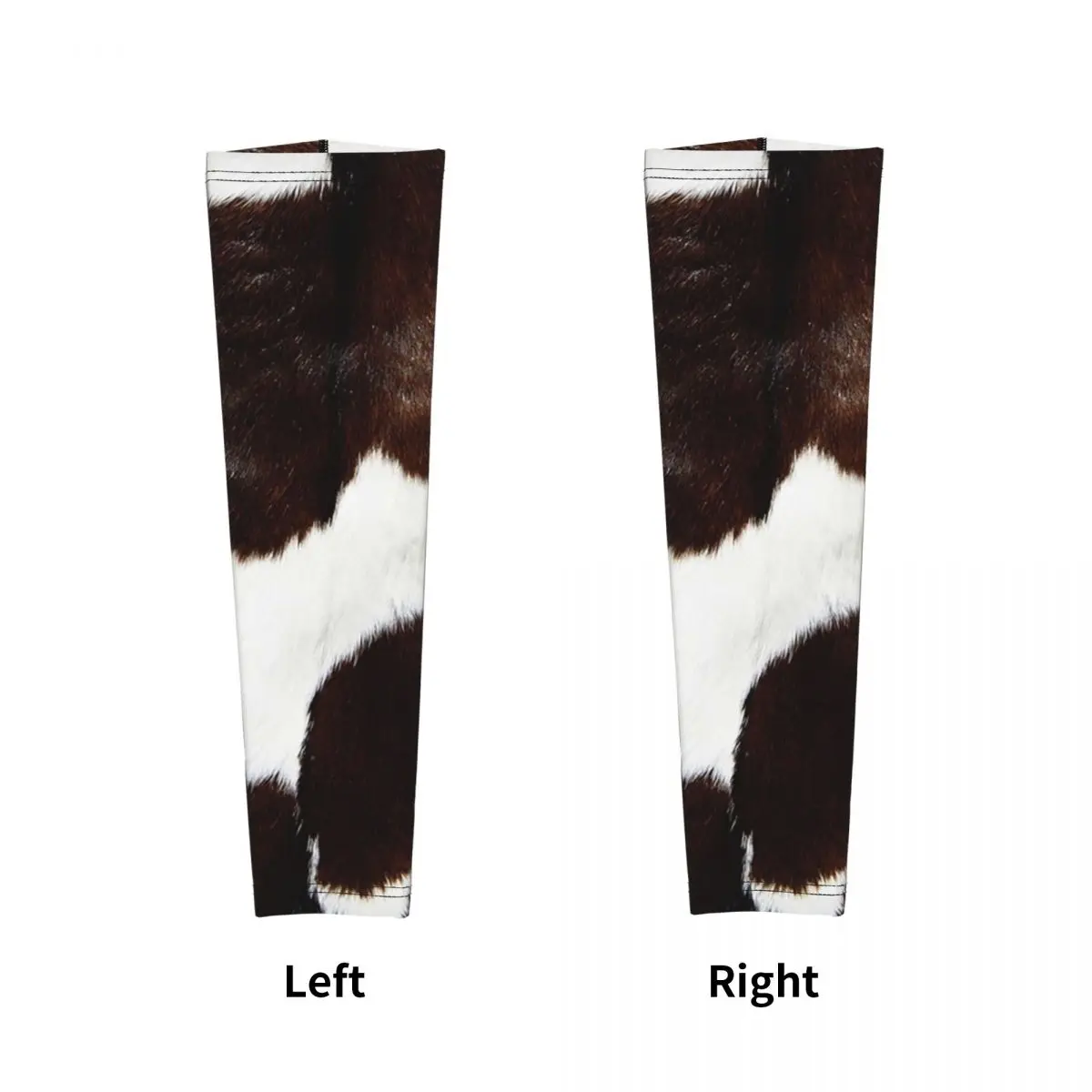 Rustic Ranch Cow Print Outdoor Arm Sleeves Sun UV Protection Cover Summer Cycling Tattoo Sleeves