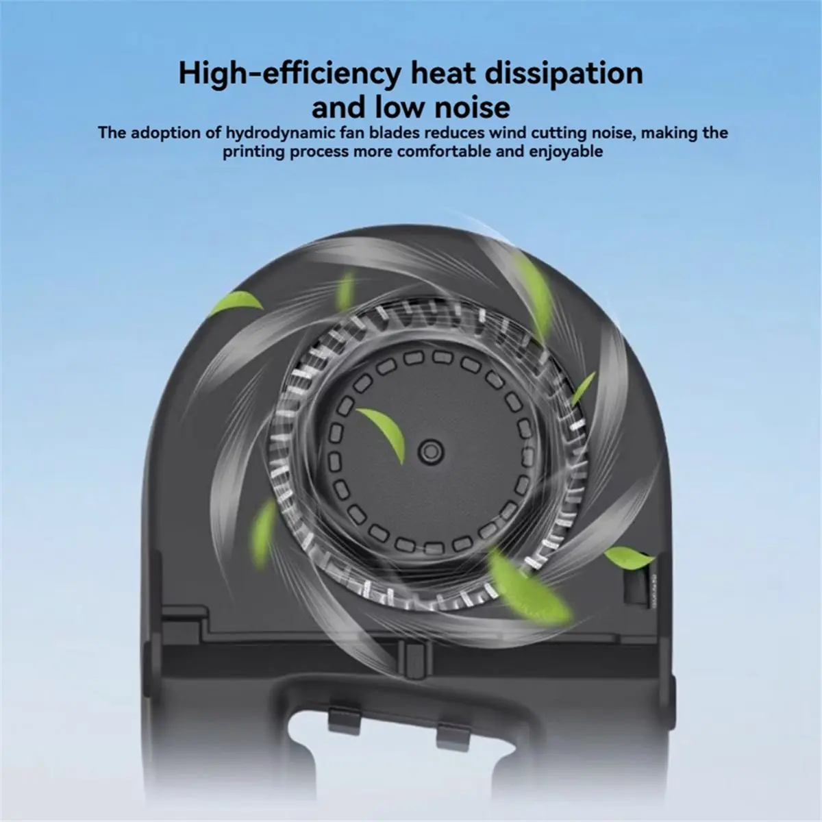 

New Electronics For A1/A1 Mini 5015 Cooling Blower Fan Component Cooling Fan Reduce Printing Failures 3D Printer Parts