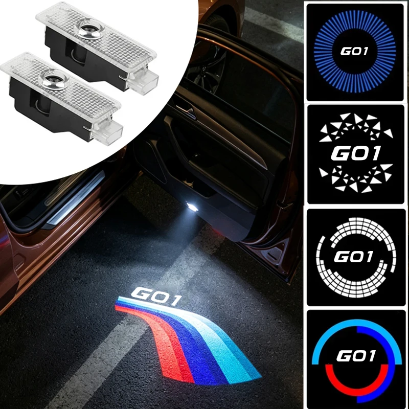 2Pcs LED Light for BMW G01 2017-2024 X3 xDrive25i xDrive30i X3 M40i Car Door Welcome Lights Projector Courtesy Ghost Shadow Lamp