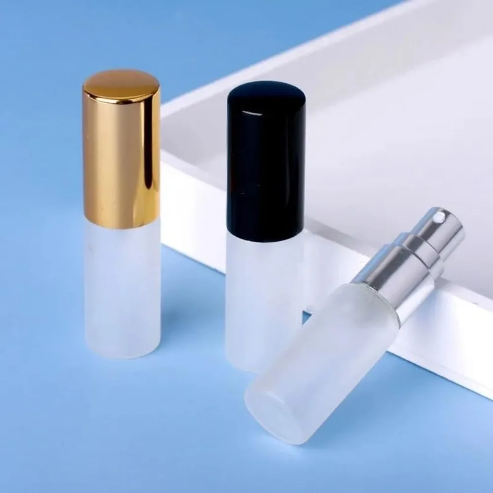 20 Stück 5/10ML Nachfüllbare Parfümzerstäuber Leere Mattglas-Sprühflasche Tragbarer Reise-Mini-Kosmetikflüssigkeitsbehälter Geschenk – Detail 4
