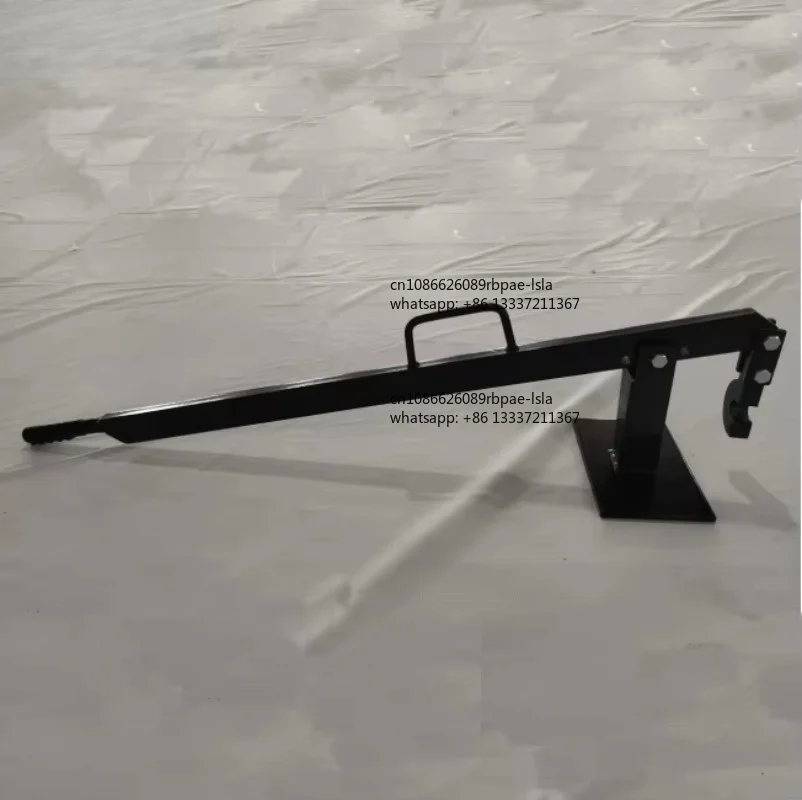 Hardened Steel Manual Tent Stake Puller with 1 Inch Head for 1 Inch Diameter Standard Tent Stakes Camping Tent Accessory Tool