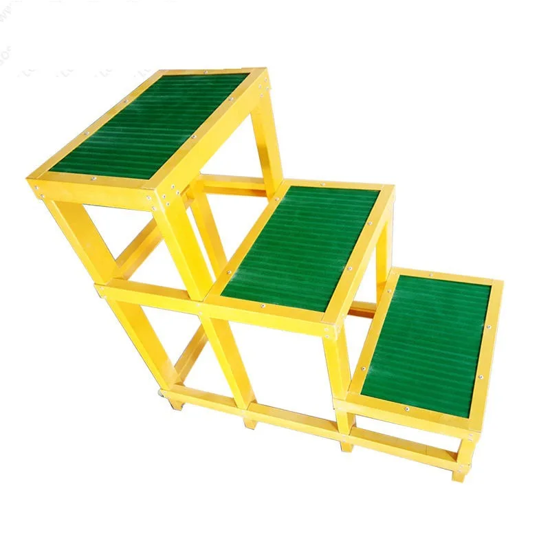 

Insulated Electrical High Voltage Stool Platform Three-layer Mobile Double-layer Insulated High