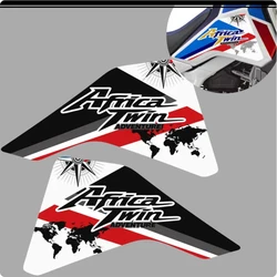 Tank Pad Stickers Decal For Honda CRF1100 CRF 1100 L Kit Adventure ADV Visor Set Africa Twin Protection Side 2019 2020 2021
