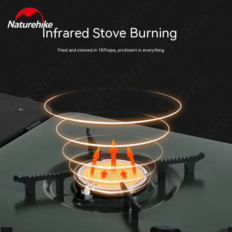 Naturehike Camping Barbecue Cooking Kitchen Camp Table Set 3.0KW Stove Portable Folding Outdoor IGT Picnic BBQ Combined Table