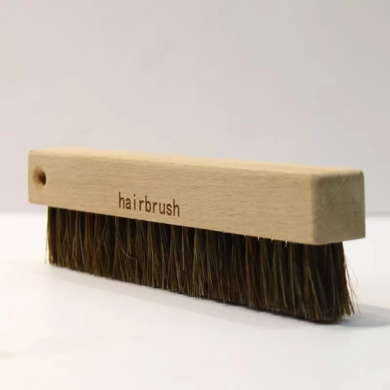 Baking toolsTabletop cleaning brushFlour brushCoffee brushBeech horsehair baking toolsCountertop finishing pizza plate