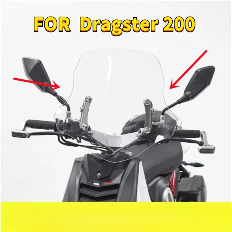 

For ITALJET Dragster 200 Windshield adjustable front windshield modification accessories italjet Dragster200