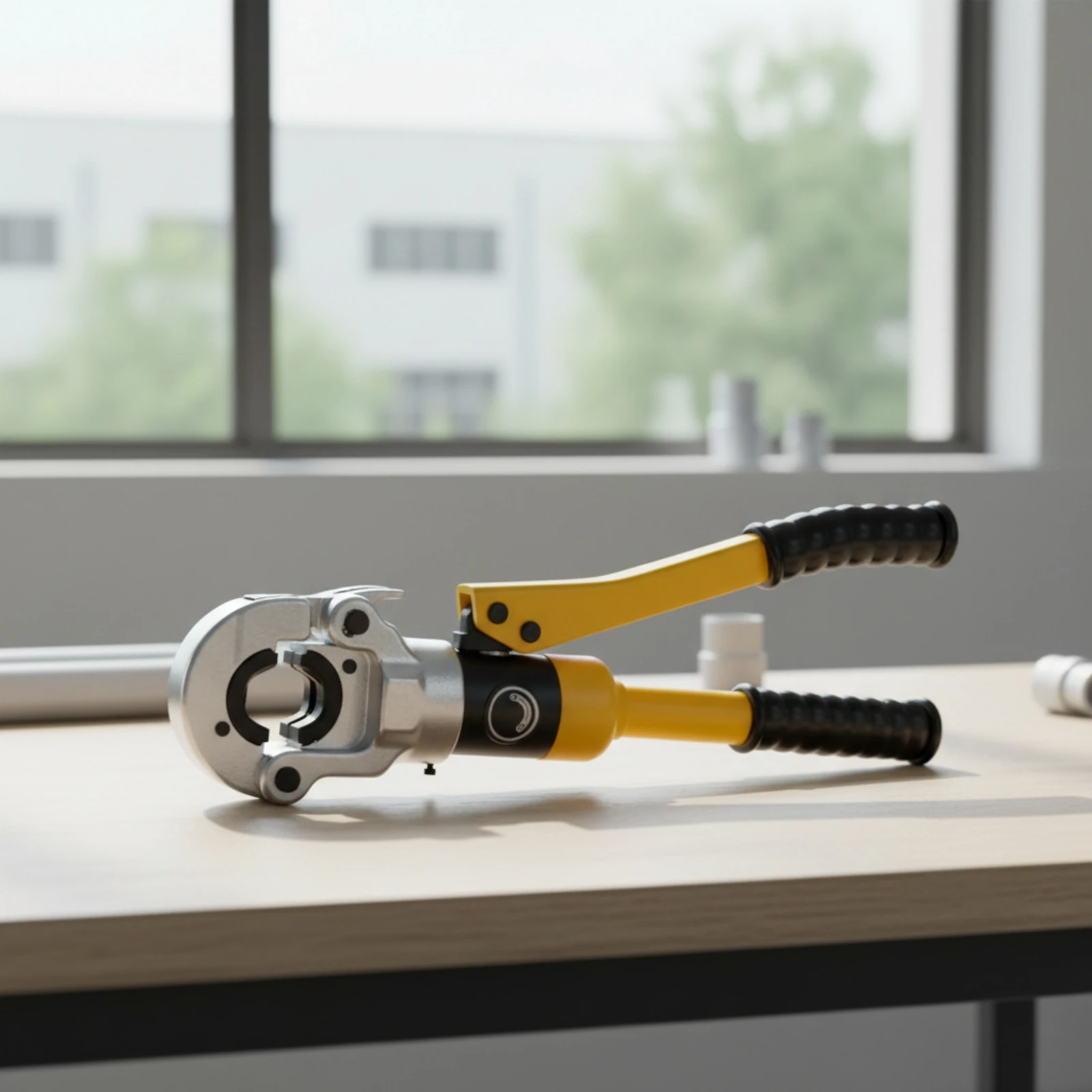 Manual Pipe Crimping Tool Handheld Pipe Crimping Tool High Pressure Wear-Resistant for Plumbers, Plumbing