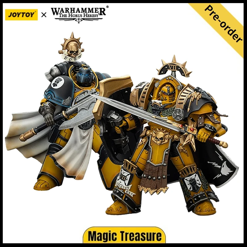 

【Pre-sale】JOYTOY Warhammer 40K Imperial Fists Librarian Consul Legion Praetor in Tartaros Terminator Armor 1/18 Action Figure