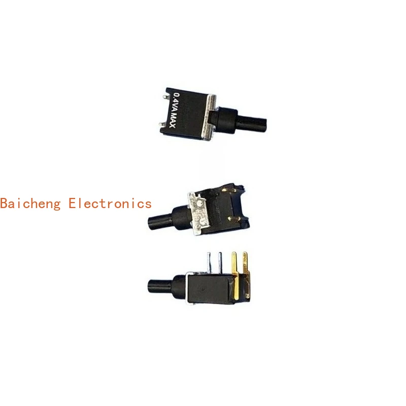10 قطعة IP67 90 °   زر ضغط القدم المنحني، يلمس الزر الجانبي بخفة، مفتاح 2 دبوس 4 دبوس