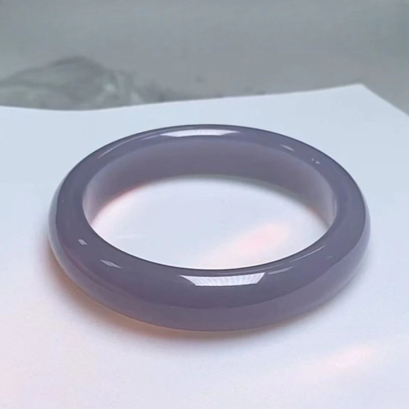 

Smoked Purple Apple Popular Lotus Root Powder Bracelet, Fashionable Versatile Jewelry