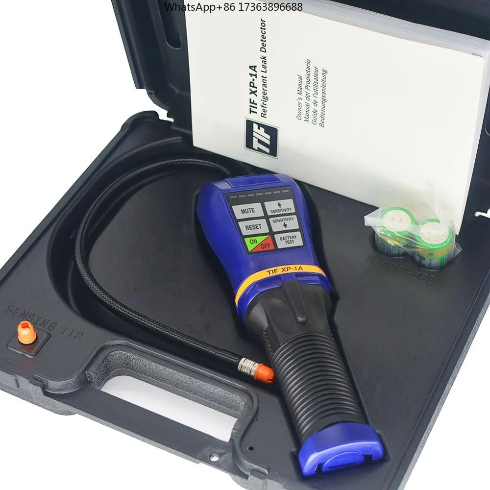 XP-1A Portable R134a R22 Refrigerant Gas Leak and Halogen Gas Leak Detector for  SF6 Six Sulfur Fluoride Gas Leak Detector