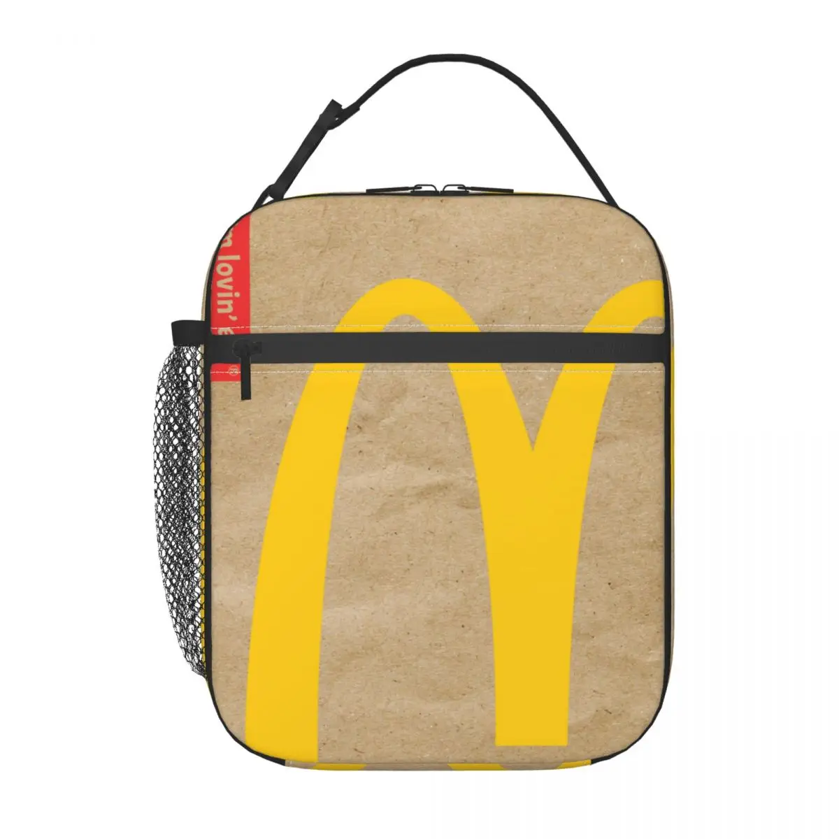 McDonald Accessories Insulated Lunch Tote Bag For Picnic Food Container Portable Thermal Cooler Lunch Box