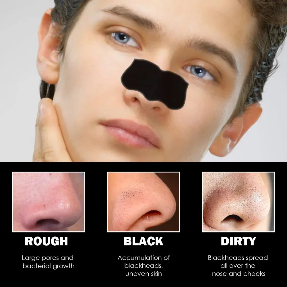 10-100Pcs Nose Blackhead Sticker Strip Mask for Nose Deep Cleaning Firming Shrink Pore Unisex Exfoliating Nasal Nose Skin Care