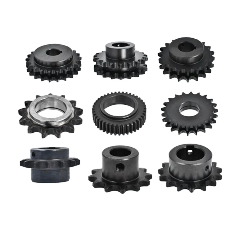 Pembuatan Rakitan Rantai Rol Baja Sproket Gigi Bucket Tugas Berat Kustom