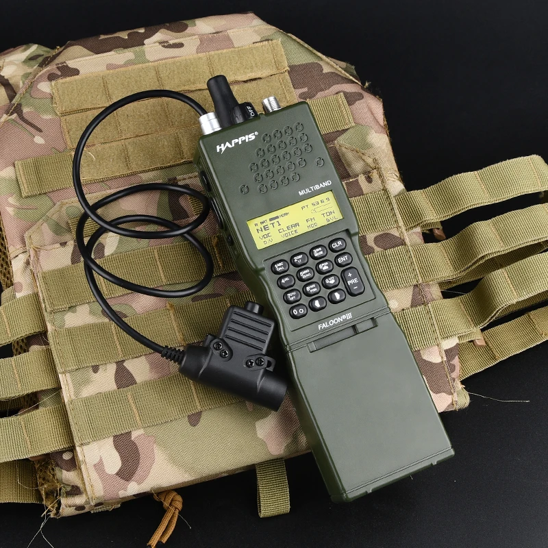 WADSN Tactical PRC-152 PRC 148 Interphone Model Dummy Radio Box Antenna Package No function Virtual Model Fit Baofeng UV-5R