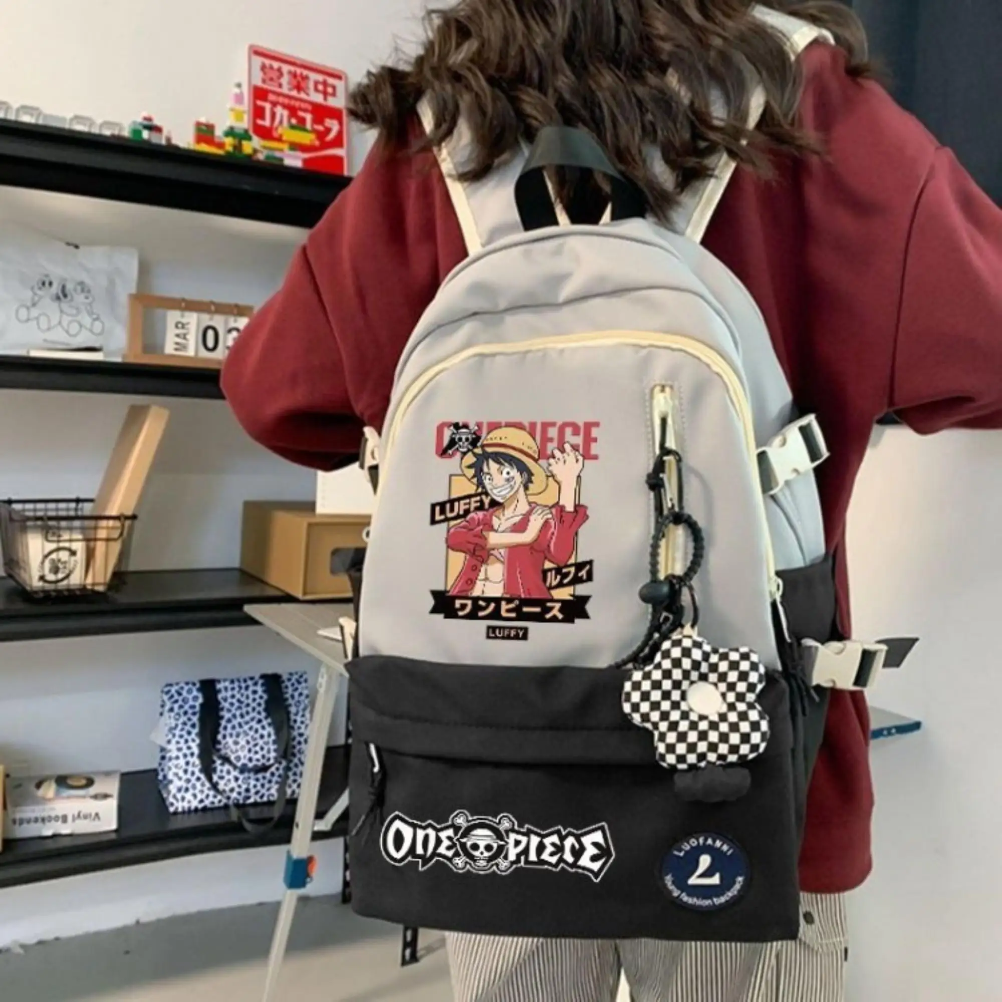 

2023 One Piece Peripheral Schoolbag Multi-layer Handsome Large Capacityschool Student Backpack Student Backpack Men And Women