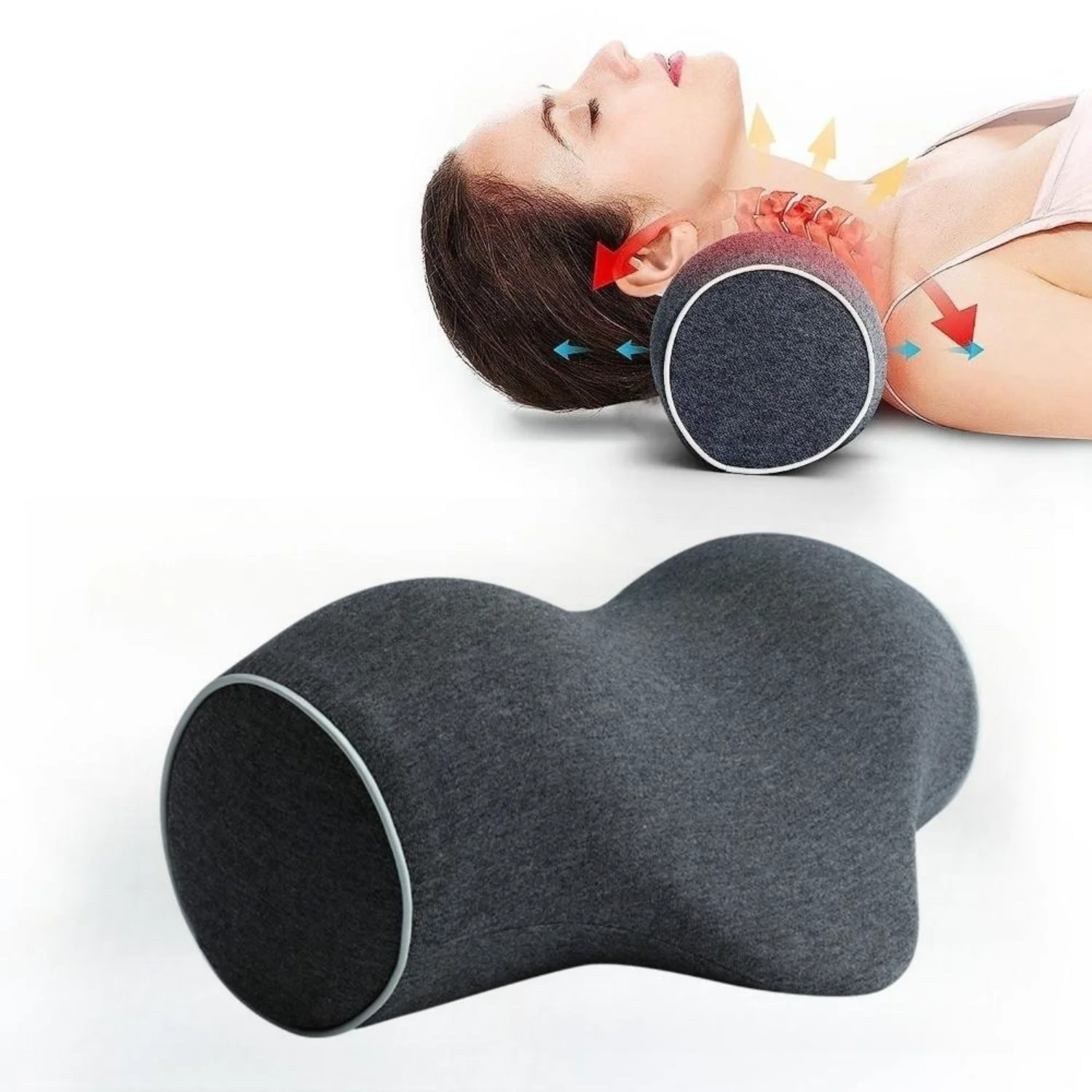 

Cervical Pillow For Pain Relief Memory Foam Neck Stretcher Pillows Support Traction Relaxer For Relieve Muscle Tension Spine Ali