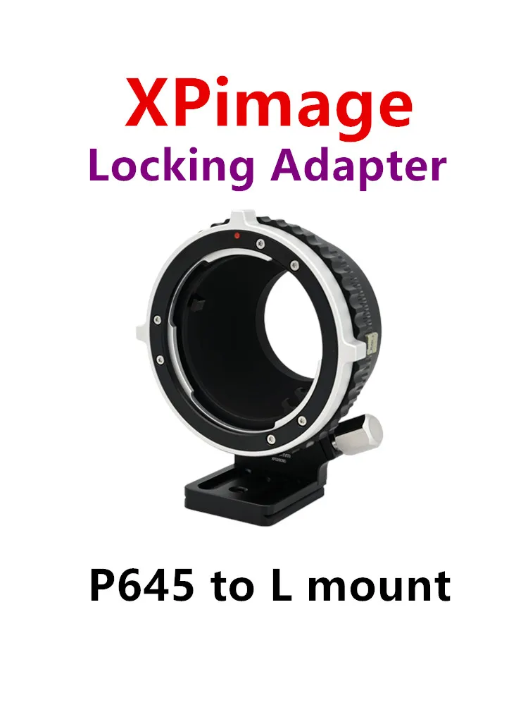 

PANTAX 645 Lens to Leica L Camera adapter ring is applicable to P645 Lens to panasonic S5 S1H S1R. For XPimage adapter