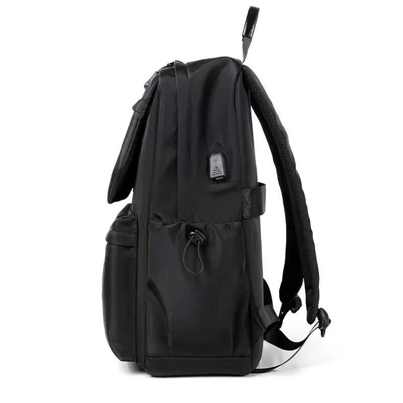 Een 14-Inch Heren Rugzak Multifunctionele Usb Opladen Grote Capaciteit Student Schooltas Vrije Tijd Laptop Tas