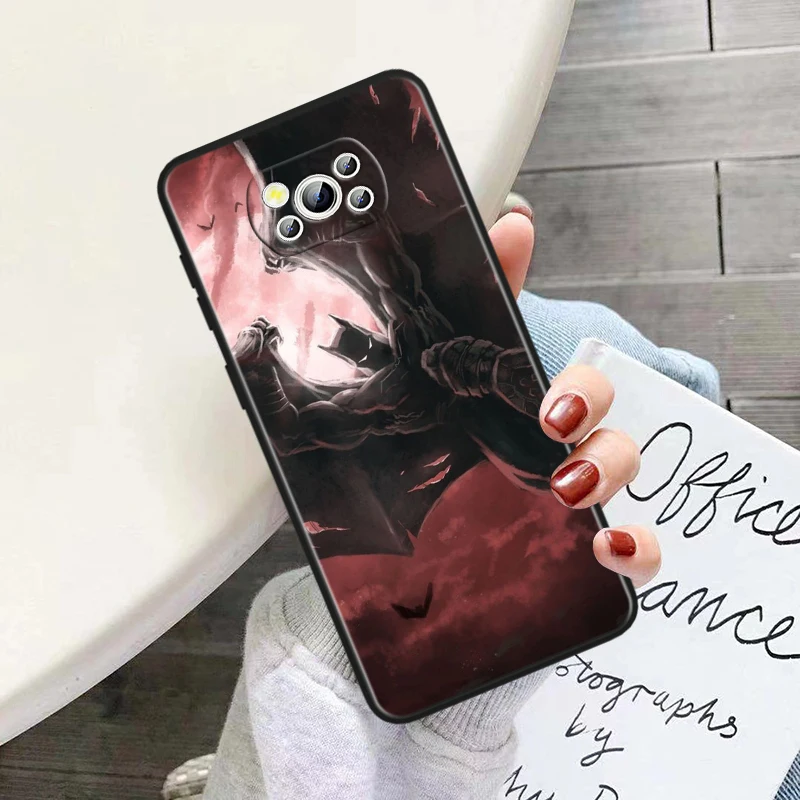 Cute B-batmans Superhero For Honor V20 10i 10X 9S 9X 9C 9A 8X 8C 8A 7S Magic 5 Lite Pro MAX Black Soft Phone Case image 3