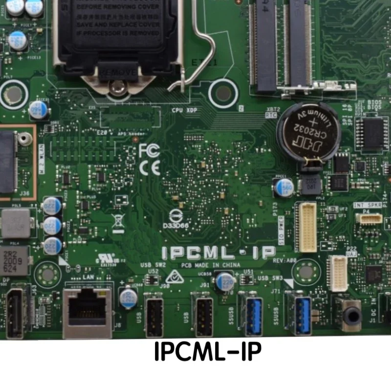 Para dell optiplex 3280 tudo-em-um placa-mãe IPCML-IP CN-0PRFF3 0prff3 prff3 mainboard 100% testado ok totalmente trabalho frete grátis