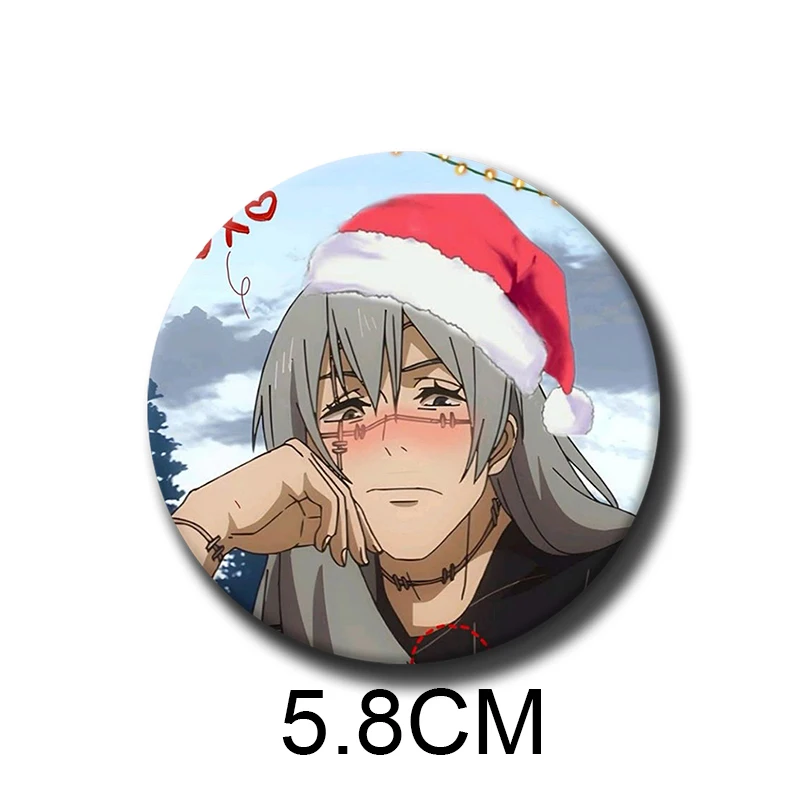 Mahito Anime Figure Badge Cosplay Dark Cartoon Brooches Exquisite Creative Enamel Pins for Clothes Hat Jewelry Gift Accessories
