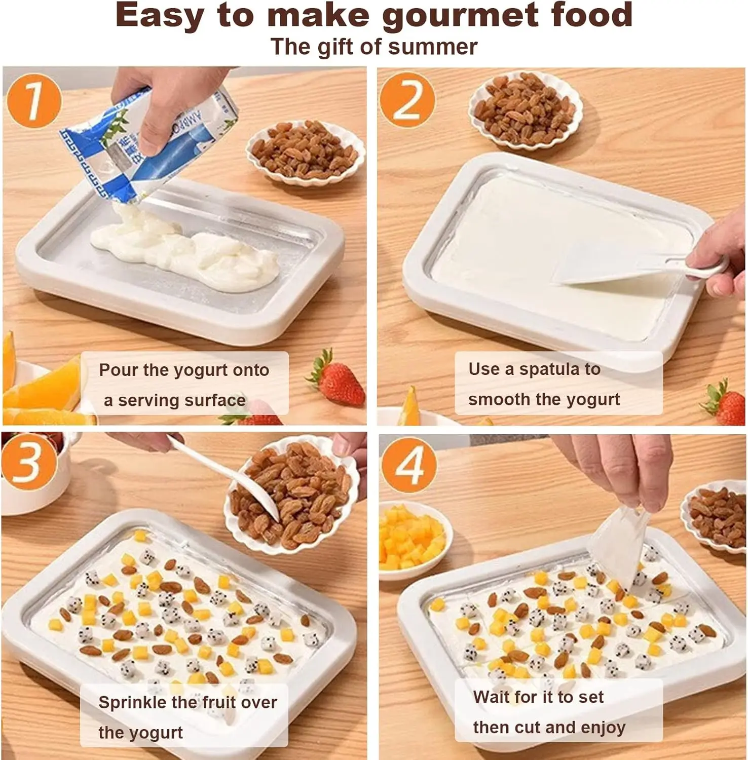 Машина для приготовления рулетов для мороженого, машина для мороженого в рулонах, холодная сладкая жареная пищевая тарелка, йогуртница, машины для мороженого