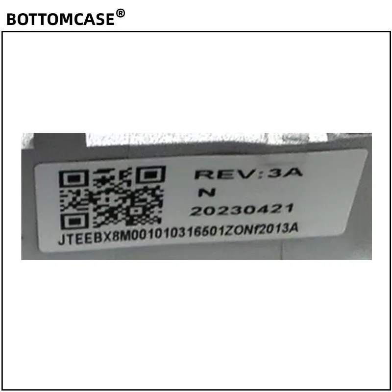 New For BOTTOMCASE® Probook 440 445 G7  Silver border LCD Screen Hinge Cover