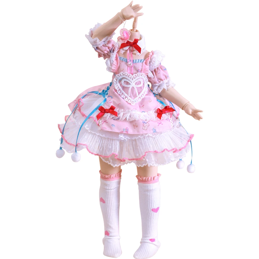 DBS 1/4 Búp Bê BJD Accessoriess Trang Phục Quần Áo Phù Hợp Với Bộ Anime Áo Cosplay