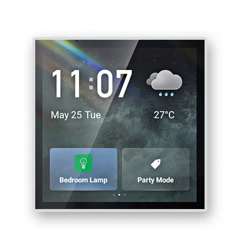 

Control Panel Tuya Smart Home Zigbee Gateway System Smart Dimmer Switch Wall Panel Up To 100 Smart Device Can Be Added