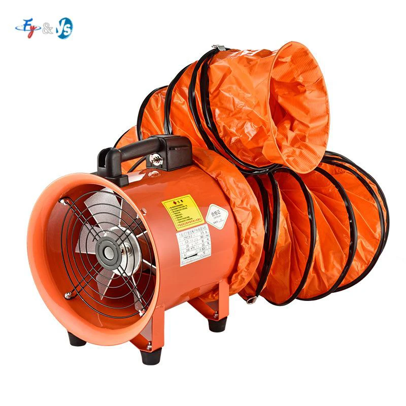 YS220V 50/60HZ Industrial Portable Axial Exhaust Blower Ventilation Duct Fan 8 10 12 16 18 Inch