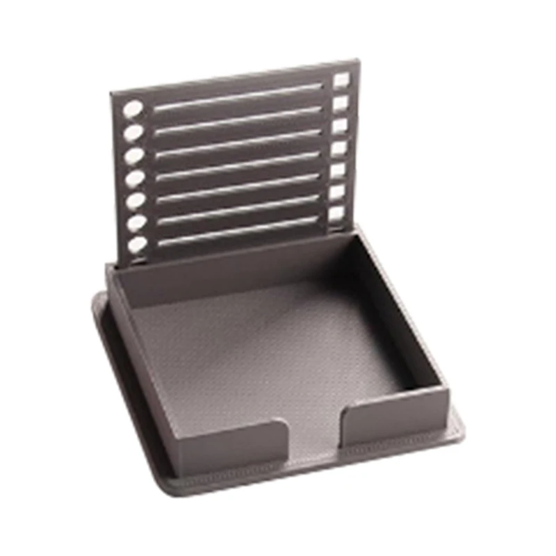 Notiz spender, Haft notiz spender, Haft notiz halter mit Schablone, 3D-gedruckter Noten halter